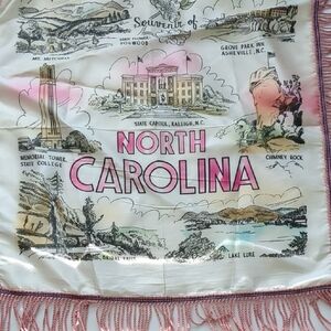 North Carolina Souvenir Scarf